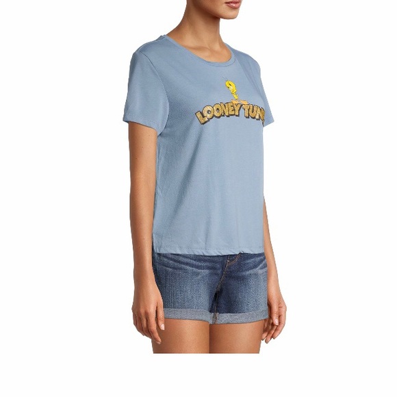 NWT Looney Tunes Ladies Knit Top - Picture 4 of 4